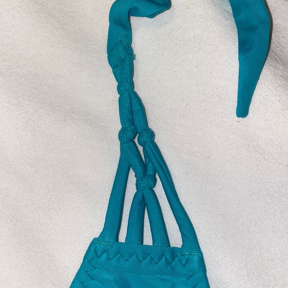 Turquoise bikini top - Picture 3 of 3